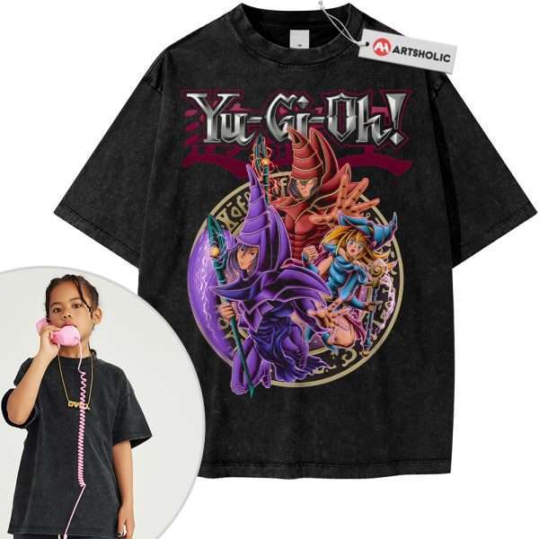 Dark Magician Shirt For Kids, Anime Shirt For Kids, Vintage T-Shirt For Kids