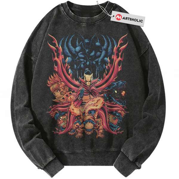 Naruto Uzumaki Sweatshirt, Anime Sweatshirt, Vintage Sweatshirt