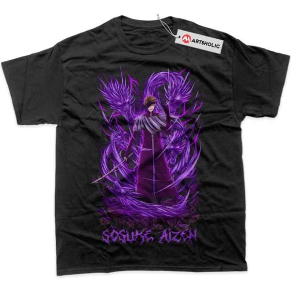Sosuke Aizen Shirt, Bleach Shirt, Anime Shirt, Graphic Tee