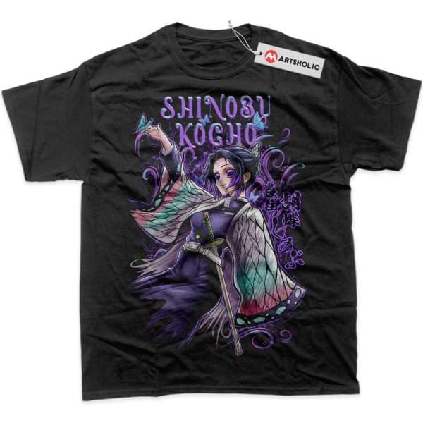 Shinobu Kocho Shirt, Demon Slayer Shirt, Anime Shirt, Graphic T-Shirt