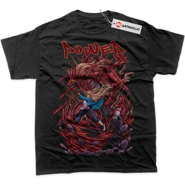 Power Shirt, Chainsaw Man Shirt, Anime Shirt, Graphic T-Shirt