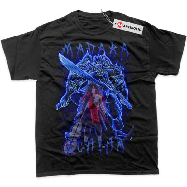 Madara Uchiha Shirt, Naruto Shirt, Anime Shirt, Graphic T-Shirt