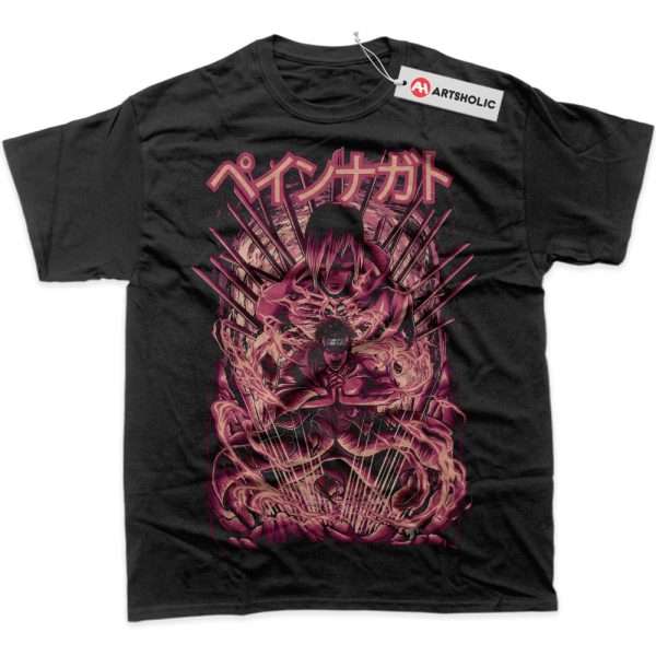 Pain - Nagato Uzumaki Shirt, Naruto Shirt, Anime Shirt, Graphic T-Shirt