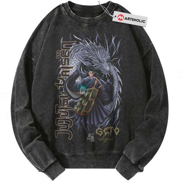 Suguru Geto Sweatshirt, Jujutsu Kaisen Sweatshirt, Anime Sweatshirt, Vintage Sweatshirt