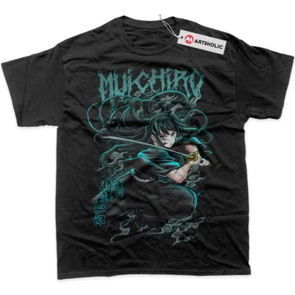 Muichiro Tokito Shirt, Demon Slayer Shirt, Anime Shirt, Graphic T-Shirt