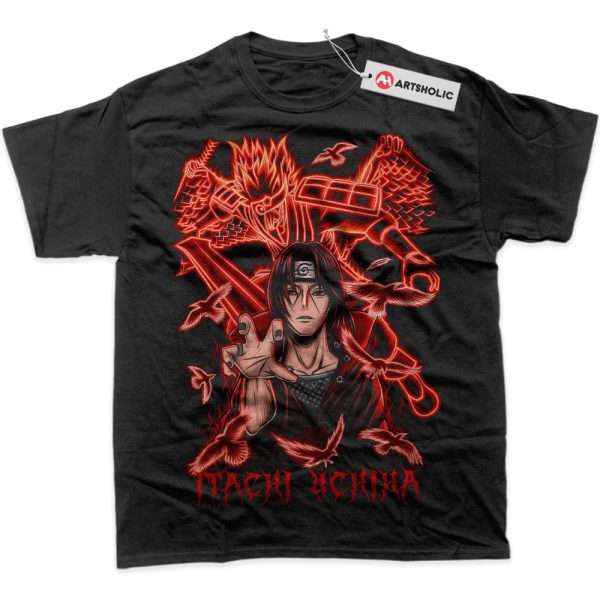 Itachi Uchiha Shirt, Naruto Shirt, Anime Shirt, Graphic T-Shirt