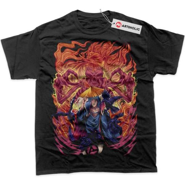 Itachi Uchiha Shirt, Naruto Shirt, Anime Shirt, Graphic T-Shirt
