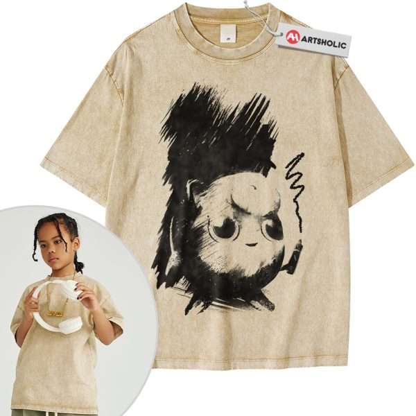 Jigglypuff Shirt For Kids, Pokemon Shirt For Kids, Anime Shirt For Kids, Vintage T-Shirt For Kids