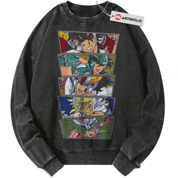 Saint Seiya Sweatshirt, Anime Sweatshirt, Vintage Sweatshirt