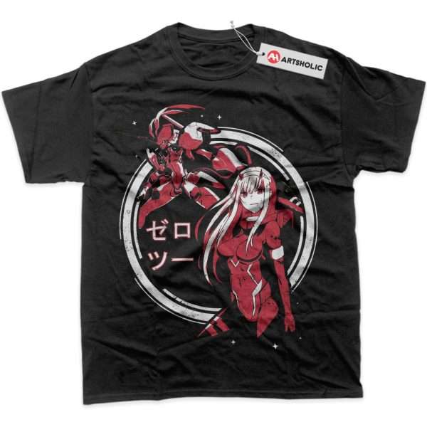 Zero Two Shirt, Darling in the Franxx Shirt, Anime Shirt, Graphic T-Shirt
