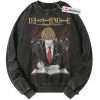 Kira - Light Yagami Sweatshirt, Death Note Sweatshirt, Anime Sweatshirt, Vintage Sweatshirt
