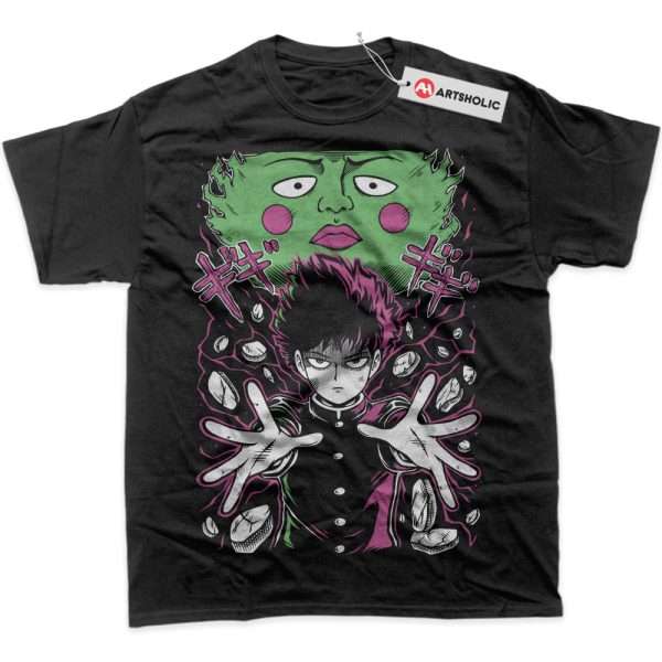 Shigeo Kageyama Shirt, Mob Psycho 100 Shirt, Anime Shirt, Graphic Tee