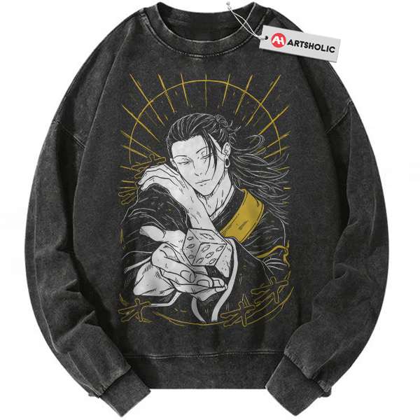 Suguru Geto Sweatshirt, Jujutsu Kaisen Sweatshirt, Anime Sweatshirt, Vintage Sweatshirt