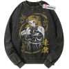 Kyojuro Rengoku Sweatshirt, Demon Slayer Sweatshirt, Anime Sweatshirt, Vintage Sweatshirt