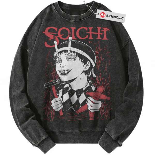 Souichi Tsujii Sweatshirt, Junji Ito Collection Sweatshirt, Anime Sweatshirt, Vintage Sweatshirt