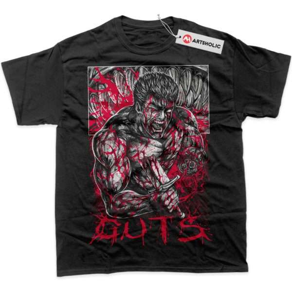 Guts Shirt, Berserk Shirt, Anime Shirt, Graphic Tee