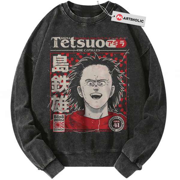 Tetsuo Shima Sweatshirt, Akira Sweatshirt, Anime Sweatshirt, Vintage Sweatshirt