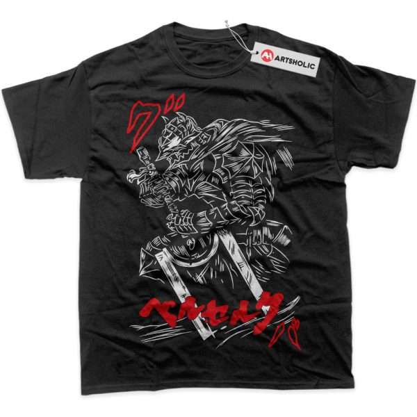 Guts Shirt, Berserk Shirt, Anime Shirt, Graphic T-Shirt