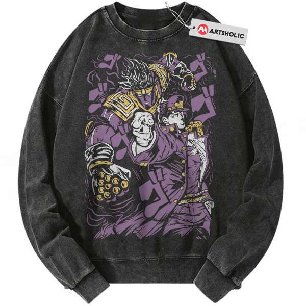 Jotaro Kujo Sweatshirt, JoJo's Bizarre Adventure Sweatshirt, Anime Sweatshirt, Vintage Sweatshirt