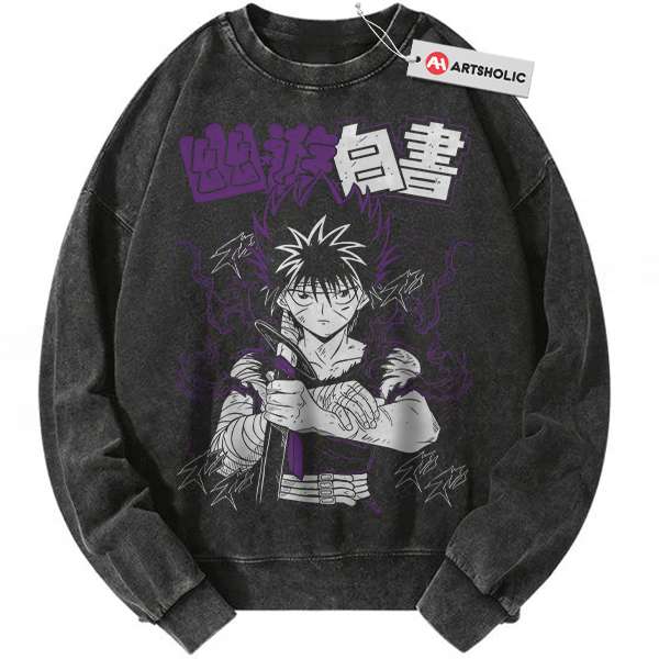 Hiei Sweatshirt, YuYu Hakusho Sweatshirt, Anime Sweatshirt, Vintage Sweatshirt