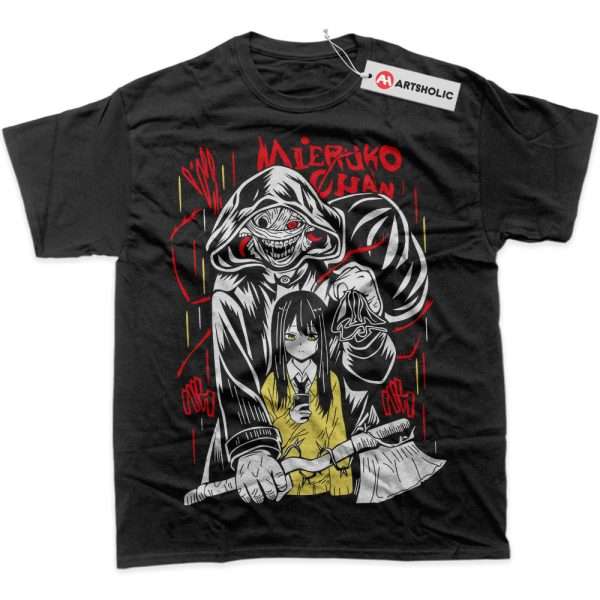 Miko Yotsuya Shirt, Mieruko-chan - Slice of Horror Shirt, Anime Shirt, Graphic T-Shirt