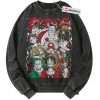 Straw Hat Pirates Sweatshirt, One Piece Sweatshirt, Anime Sweatshirt, Vintage Sweatshirt