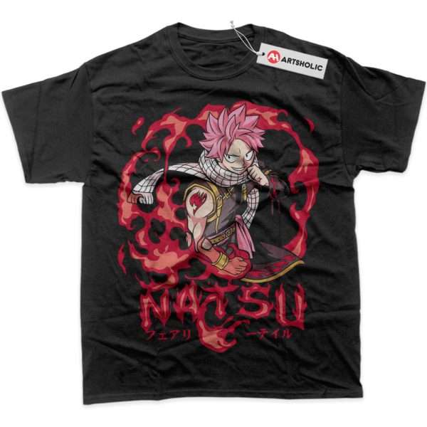 Natsu Dragneel Shirt, Fairy Tail Shirt, Anime Shirt, Graphic Tee