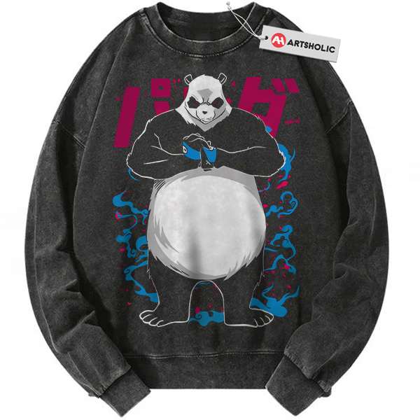 Panda Sweatshirt, Jujutsu Kaisen Sweatshirt, Anime Sweatshirt, Vintage Sweatshirt