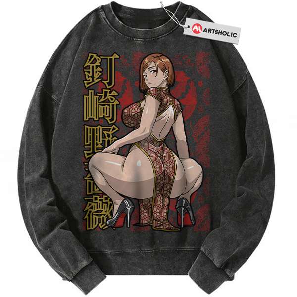 Nobara Kugisaki Sweatshirt, Jujutsu Kaisen Sweatshirt, Anime Sweatshirt, Vintage Sweatshirt