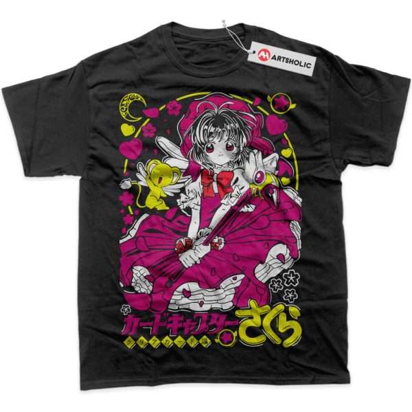 Sakura Kinomoto Shirt, Cardcaptor Sakura Shirt, Anime Shirt, Graphic T-Shirt
