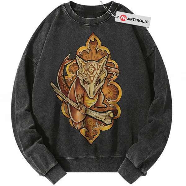 Cubone Sweatshirt, Pokemon Sweatshirt, Anime Sweatshirt, Vintage Sweatshirt