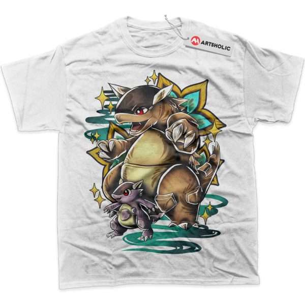 Kangaskhan Shirt, Pokemon Shirt, Anime Shirt, Graphic T-Shirt