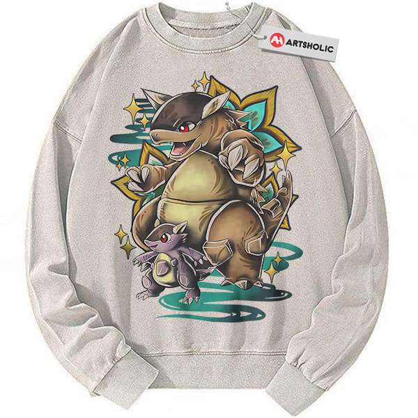 Kangaskhan Sweatshirt, Pokemon Sweatshirt, Anime Sweatshirt, Vintage Sweatshirt