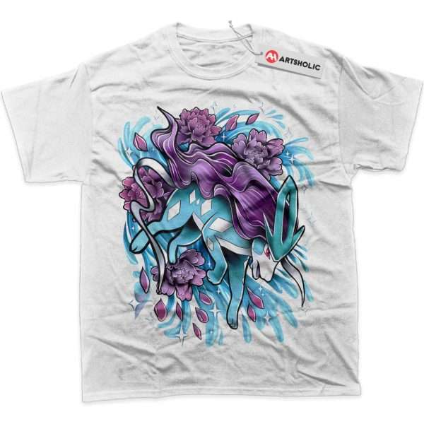 Suicune Shirt, Pokemon Shirt, Anime Shirt, Graphic Tee