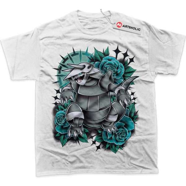 Aggron Shirt, Pokemon Shirt, Anime Shirt, Graphic T-Shirt