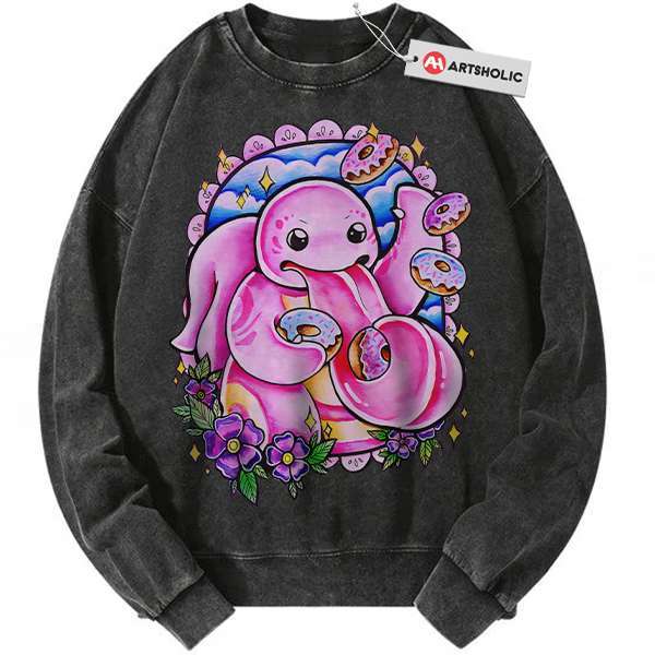 Lickitung Sweatshirt, Pokemon Sweatshirt, Anime Sweatshirt, Vintage Sweatshirt