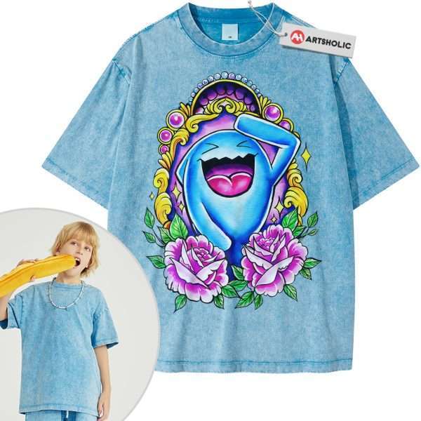 Wobbuffet Shirt For Kids, Pokemon Shirt For Kids, Anime Shirt For Kids, Vintage T-Shirt For Kids