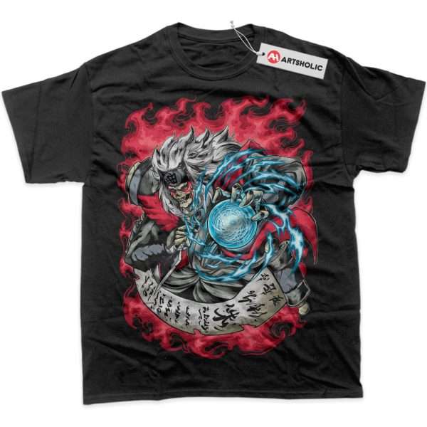 Skull Jiraiya Shirt, Naruto Shirt, Anime Shirt, Graphic Tee