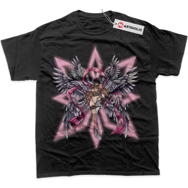 Angewomon Shirt, Digimon Adventure Shirt, Anime Shirt, Graphic T-Shirt