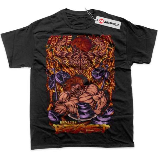Yujiro Hanma Shirt, Baki Shirt, Anime Shirt, Graphic T-Shirt