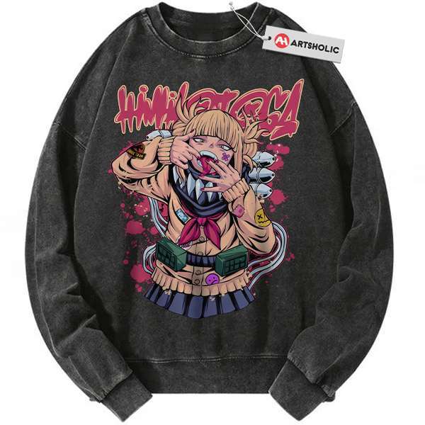 Himiko Toga Sweatshirt, MHA Sweatshirt, Anime Sweatshirt, Vintage Sweatshirt