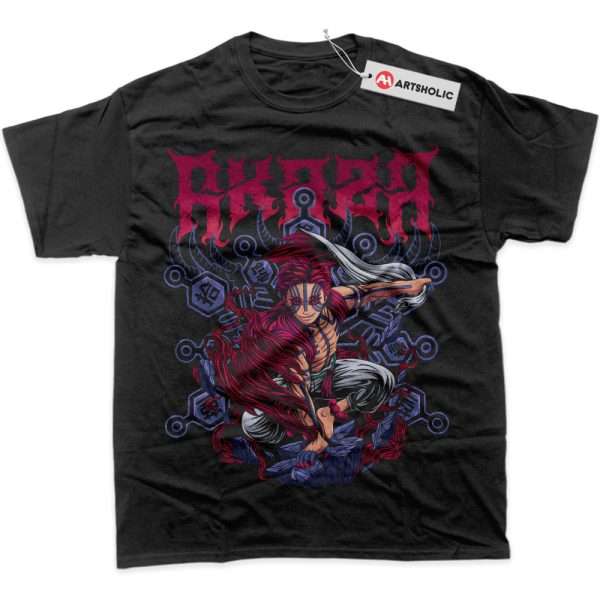 Akaza Shirt, Demon Slayer Shirt, Anime Shirt, Graphic T-Shirt
