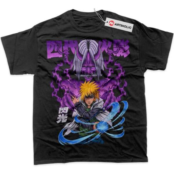 Minato Namikaze Shirt, Naruto Shirt, Anime Shirt, Graphic T-Shirt