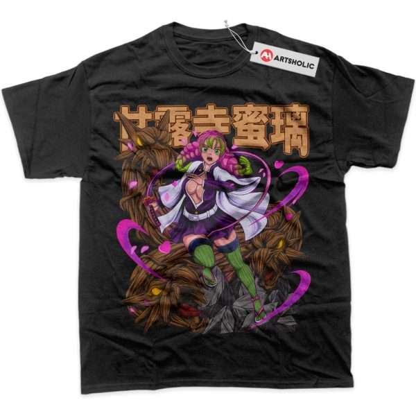 Mitsuri Kanroji Shirt, Demon Slayer Shirt, Anime Shirt, Graphic T-Shirt