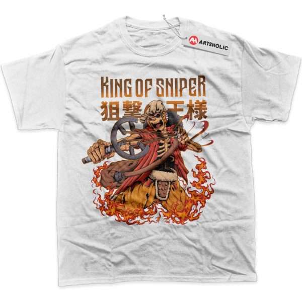 Skeleton Usopp Shirt, One Piece Shirt, Anime Shirt, Graphic Tee