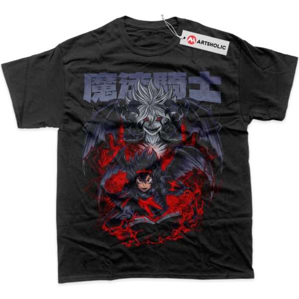 Asta Shirt, Black Clover Shirt, Anime Shirt, Graphic T-Shirt