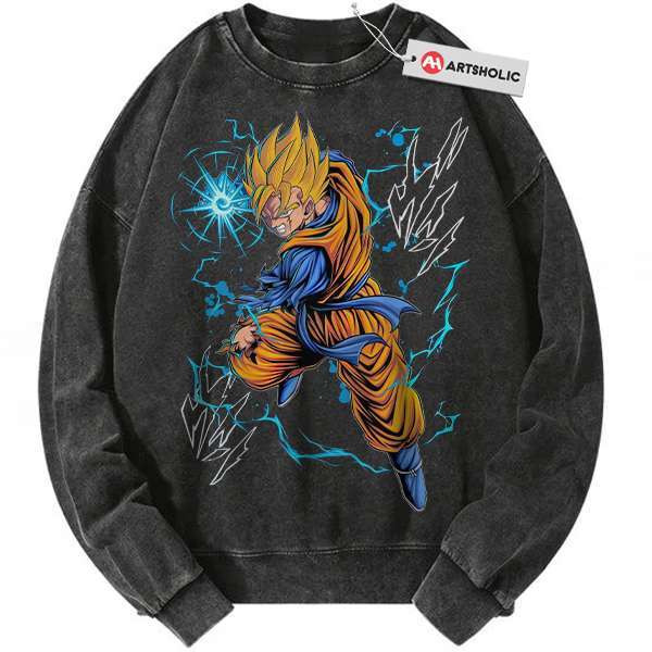 Son Gohan Sweatshirt, Dragon Ball Sweatshirt, DBZ Sweatshirt, Anime Sweatshirt, Vintage Sweatshirt