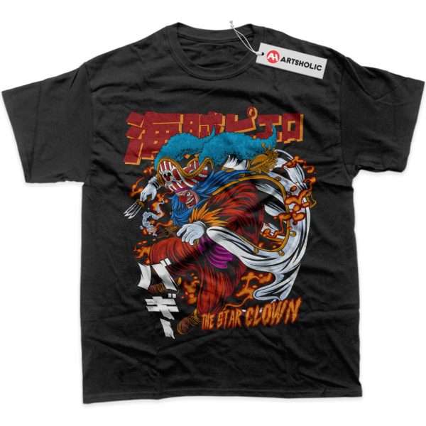 Buggy Shirt, One Piece Shirt, Anime Shirt, Graphic T-Shirt