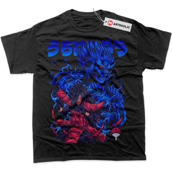 Madara Uchiha Shirt, Naruto Shirt, Anime Shirt, Graphic T-Shirt