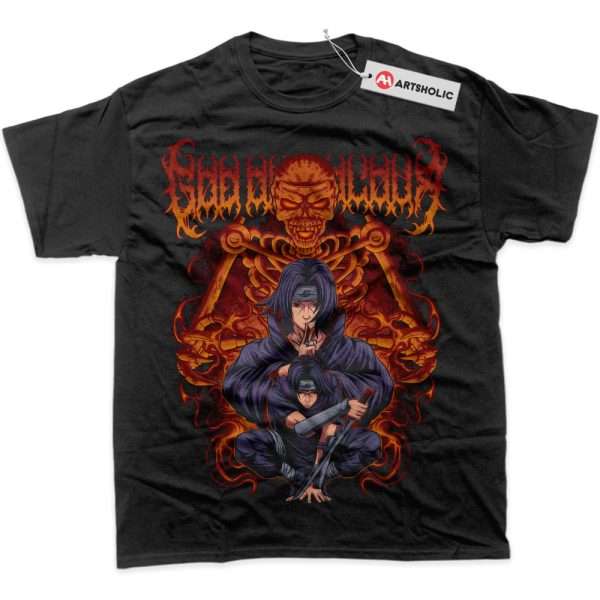 Itachi Uchiha Shirt, Naruto Shirt, Anime Shirt, Graphic T-Shirt